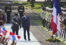 Macron continúa su gira por el sur de Asia