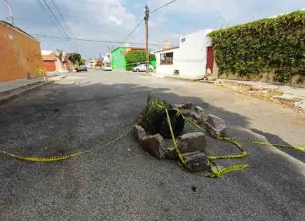 Se hunde suelo en la Aeropuerto