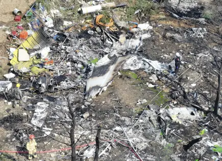 Accidente de avión en Corea del Sur deja cuatro tripulantes muertos