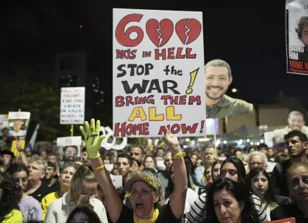 Israel acepta propuesta de tregua con Hamás tras mediación de EEUU