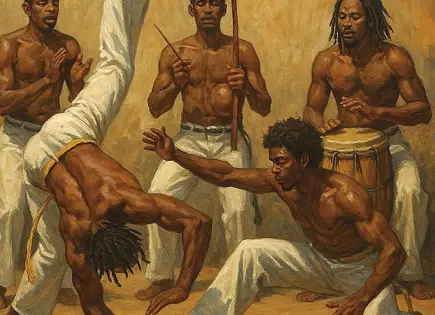 Exhibición y taller de Capoeira en Plaza de Armas