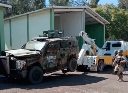 Mina explosiva mata 8 militares