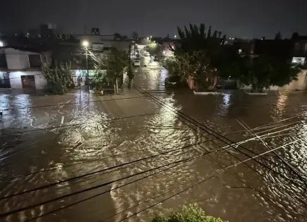 Tormenta desquicia a la zona metropolitana