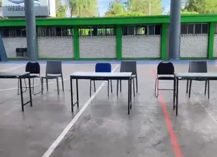 Aún no se instala casilla en Cobach 26; votantes esperan sin información