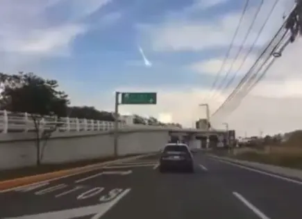 Confirman UNAM caída de fragmento de asteroide en la Huasteca (video)