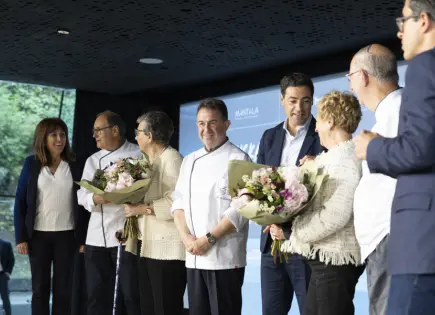 Mart&iacute;n Berasategui celebra 65 a&ntilde;os de pasi&oacute;n culinaria