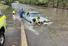 Fotos | &Aacute;rboles ca&iacute;dos, autos varados y cortes de luz, el saldo de lluvias
