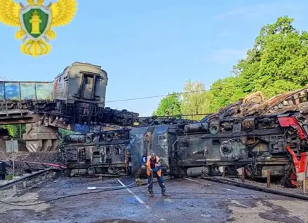Segundo puente se desploma en Kursk