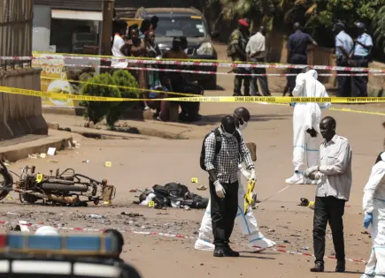 Dos muertos en presunto ataque explosivo en Kampala, Uganda Dos muertos en presunto ataque explosivo en Kampala, Uganda
