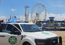 Suspenden operaci&oacute;n de juegos mec&aacute;nicos en feria de la 57