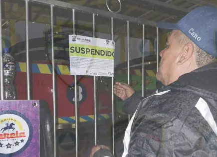 Suspende PC operaci&oacute;n de juego mec&aacute;nico en feria de la 57