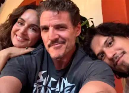Ana de la Reguera y Pedro Pascal se reencuentran en una cena en la Ciudad de México
