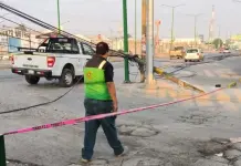Caen postes de Telmex y CFE en carretera a Rioverde