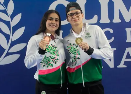 Oro y bronce para San Luis