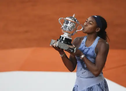 Coco Gauff se corona en París
