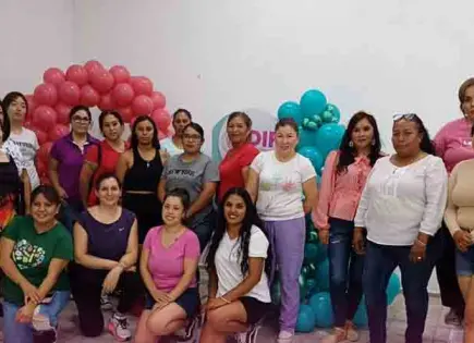 Concluyó curso de globos látex