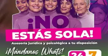 Registran 10 casos al día de violencia contra mujeres