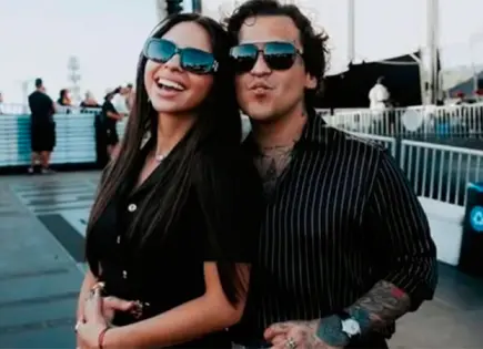 Captan supuesto jaloneo entre Christian Nodal y Ángela Aguilar