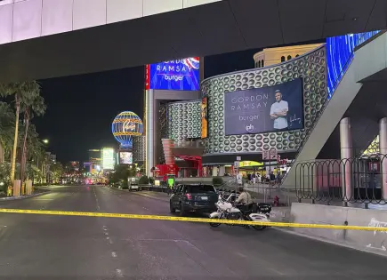 Dos muertos en tiroteo en el Strip de Las Vegas