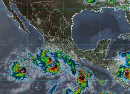 Tormentas tropicales "Cosme" y "Barbara" activan alertas en el Pacífico mexicano