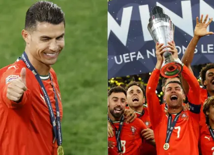 Cristiano Ronaldo gana con Portugal y quiere más