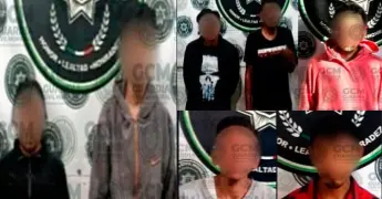 Con dosis de "cristal", arrestan a viciosos