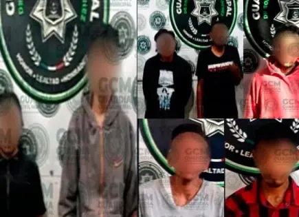 Con dosis de "cristal", arrestan a viciosos