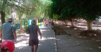 Paraje de la Media Luna, a reventar