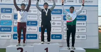 Brilla Marco García en Olimpiada Nal.