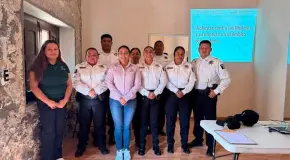 Capacitan a policías para reducir violencia contra las mujeres