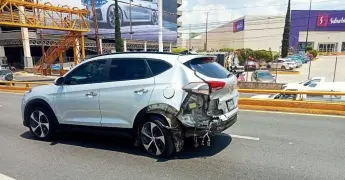 Confirma SSPC: desvanecimiento de conductora provocó choque en Salvador Nava