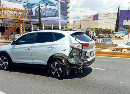 Confirma SSPC: desvanecimiento de conductora provocó choque en Salvador Nava