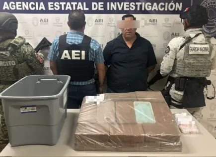 Detienen en Ciudad Juárez a hombre con más de 28 kilos de fentanilo