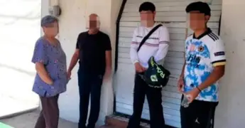 Detienen a menores, manejaban cuatrimoto