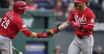 Impulsan Fraley y Miley victoria de los Rojos
