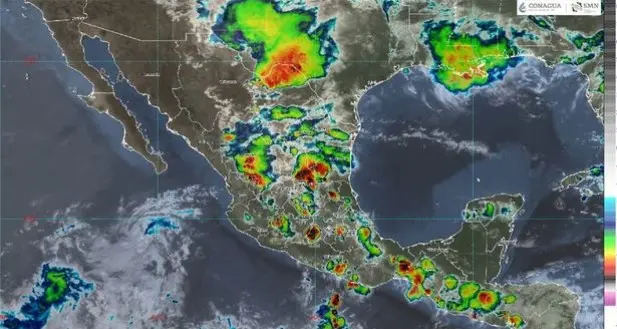 San Luis Potosí bajo alerta por lluvias fuertes y vientos intensos; se mantienen riesgos por posibles tormentas