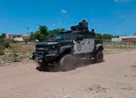 Despliegan fuerte operativo en Navolato, Sinaloa