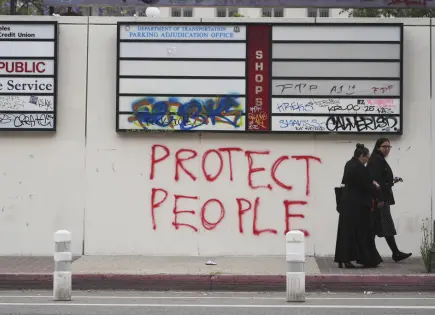 Detenciones y despliegue de tropas en protestas de Los Ángeles