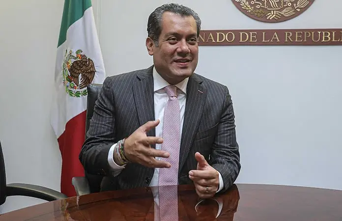 Sergio Gutiérrez Luna denuncia campaña negra contra su esposa