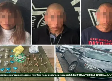 Capturan a tres posibles miembros de banda delictiva Capturan a tres posibles miembros de banda delictiva