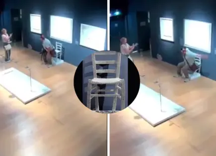 Turista destruye silla de cristales Swarovski en museo de Verona