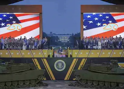 Trump muestra poderío militar