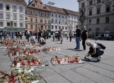 Atacante en Austria estaba obsesionado con tiroteos escolares