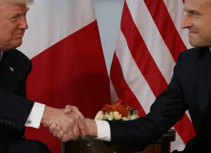 Tensiones entre Trump y Macron en cumbre del G7