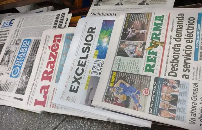 Ya no llegaron los diarios nacionales