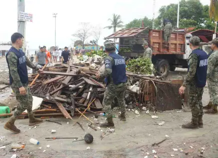 Confirman muerte de un menor tras paso de Erick en Guerrero
