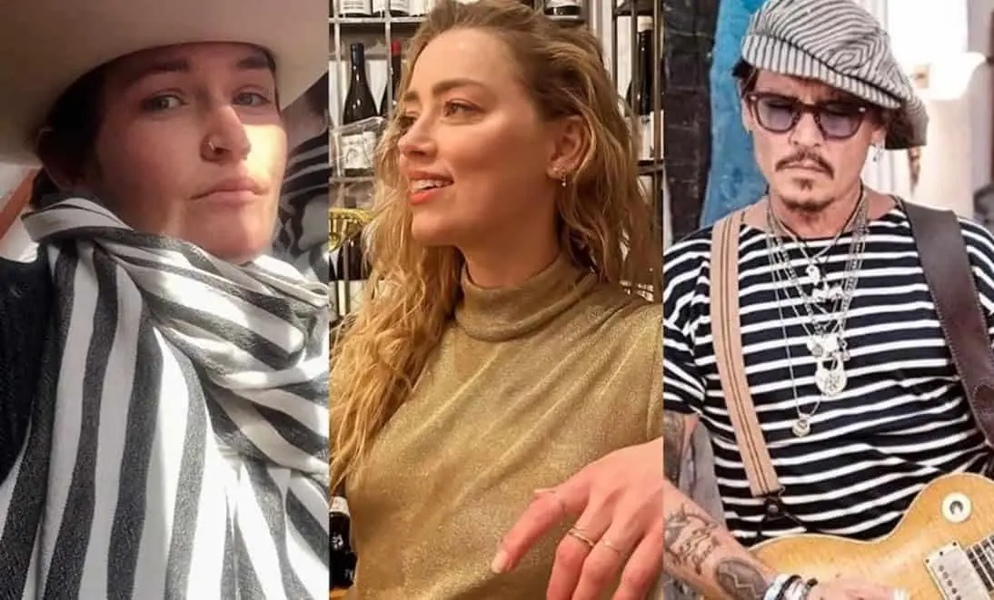 Expareja de Amber Heard rompe el silencio y reafirma: Vivió una relación violenta con Johnny Depp