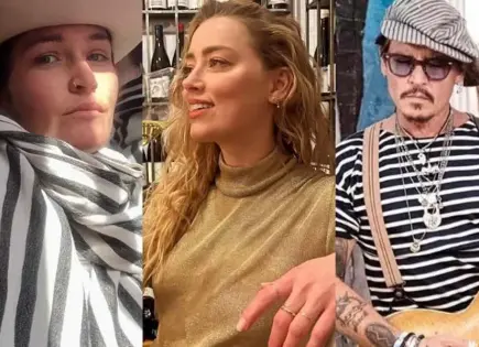 Expareja de Amber Heard rompe el silencio y reafirma: Vivió una relación violenta con Johnny Depp