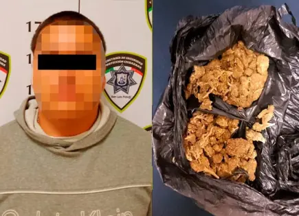 Hombre es detenido con droga en calles del Centro Histórico