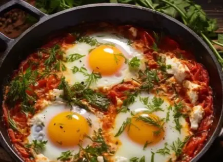 Receta para los huevos rancheros de Doña Ángela
